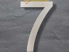 Numarul 7 aluminiu